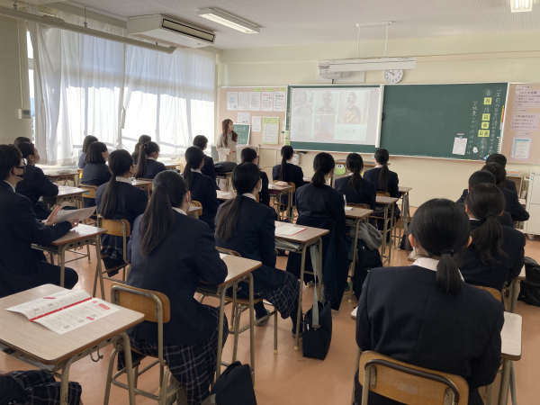 進路について考える授業(1･2年生)