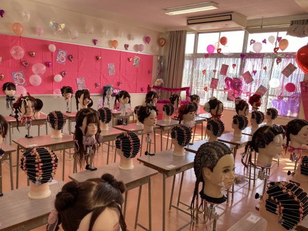早鞆祭でクリエイティブ作品展示