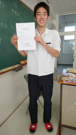 就職採用試験　好調！【自動車工学科】