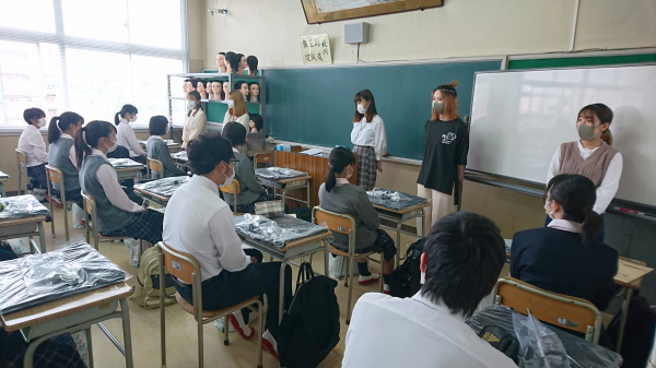 1年生(4期生)の初めての実習授業‼