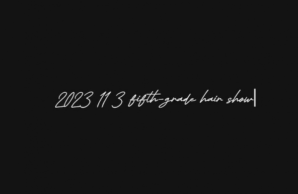 Beauty Hair Show 2023 へ向けて3年生(5期生)