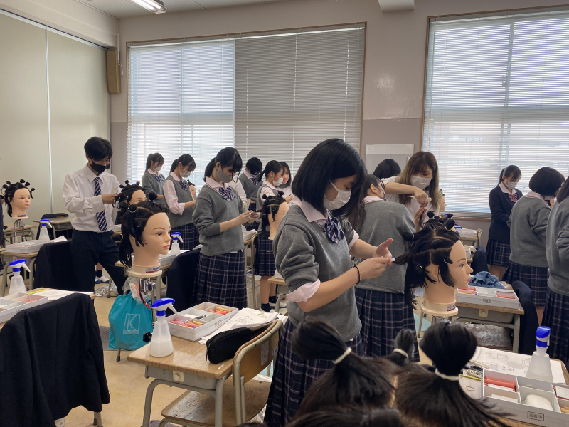 １年生(６期生)初めての実習