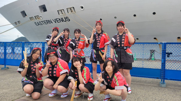 イースタンビーナスお見送り.JPG